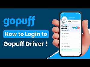 How to Log In Gopuff Driver !