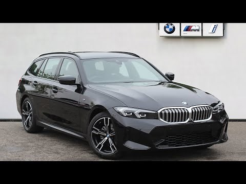 BMW 3 Series Touring (G21) 320d M Sport Touring LCI 2.0 (T3MD) Black Sapphire