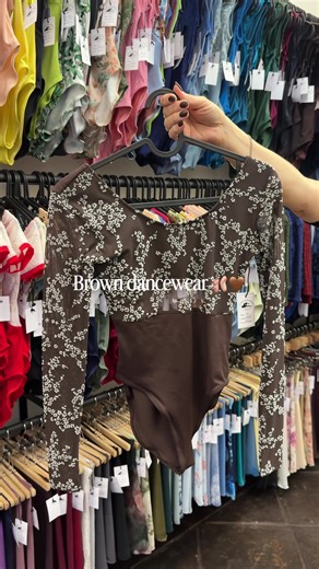 Handmade Brown Dancewear Collection from Milan
