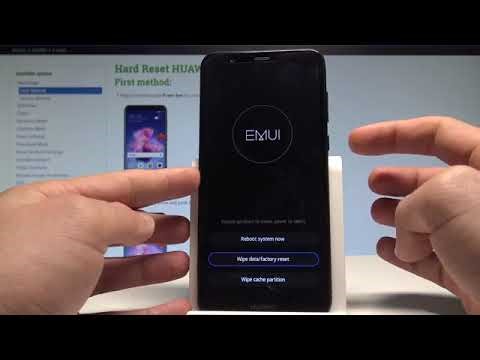 Huawei P Smart Hard Reset delete pattern