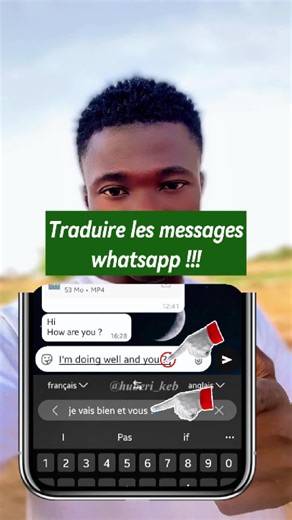 Comment traduire vos messages WhatsApp facilement