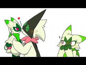 ニャオハ系統中心に最近描いたショートアニメまとめ(ニャローテ多め) 【ポケモン】