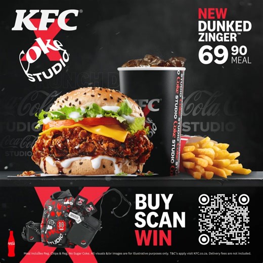 85K views · 635 reactions | Tyla’s Dec 5th & 7th concerts are SOLD OUT. Don't worry, Coke Studio is making 80 double tickets available, and you’re one step away from locking in your spot. Buy the Coke Studio meal at KFC, scan QR code on pack and you could be vibing with the crowd. #CokeStudio #RealMagic #KFCxCokeStudio | KFC | Facebook