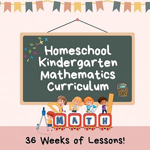 Kindergarten Math Curriculum Kit: Homeschool Lessons, Worksheets, and Interactive Activities - Etsy