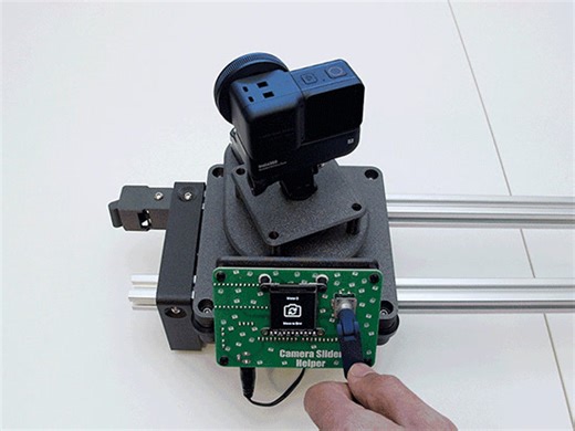 This project uses two stepper motors to create smooth cinematic motion for capturing video or timelapse photography. You can use it to automate both trucking and panning for beautiful compound camera motion. It features a 1.3in TFT screen for displaying a user interface and a rotary encoder for controlling the stepper motors. Adafruit Industries #steppermotors #encoders #circuitpython Learn More --> https://bit.ly/4lLp6iW | DigiKey