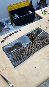 11K views · 2K reactions | Our second Sea Duck is complete! A hen Common Eider! The feather detail in this bird is amazing and can only be truly appreciated in person! We finished it in a stained dark walnut pine frame to make the tones of brown and tan pop! Now she heads back to Ohio to be hung up on the wall forever! What do you guys think? #DuckFeatherArt #FeatherArt #Art #SeaDucks #CommonEider #DuckHunting | All Feathers Taxidermy | Facebook