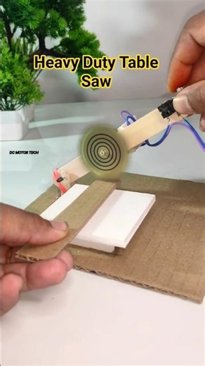 Heavy Duty Table Saw, Chop Saw Cutter machine #youtubeshorts #dcmotor#diycrafts