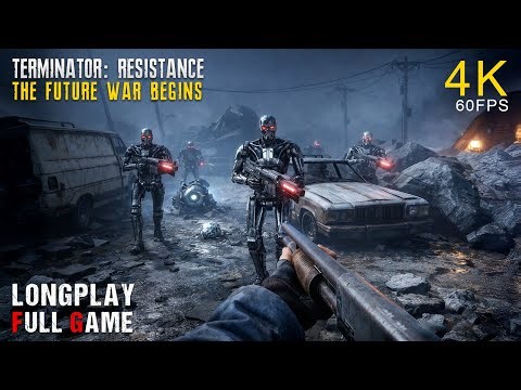 Terminator: Resistance | Full Game Movie | 4K 60FPS | IMMERSIVE FUTURE WAR Walkthrough No Commentary