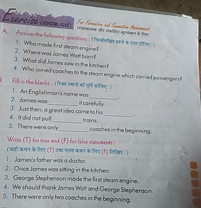 Answer the following questions:Who made first steam engine?Wh... | Filo