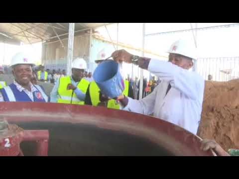 Launch of Juja Farm VTC Cabro blocks production unit in Juja
