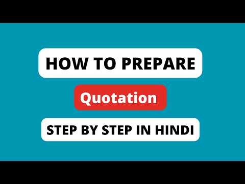 How to Create Quotation in Refrens (Step by Step) | Free Quotation Generator | Hindi