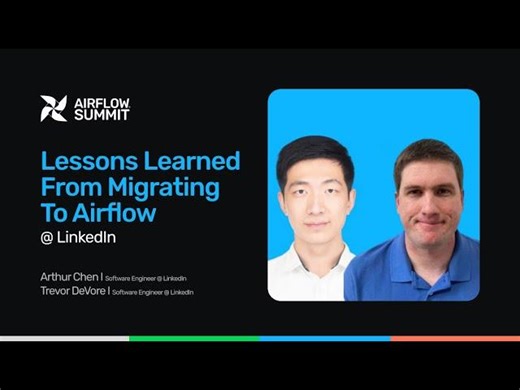 Lessons learned from migrating to Airflow @ LinkedIn - Airflow Summit 2025 | Kemal Cholovich🤚📈