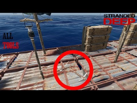 What You Need And How To Craft All The Tools In Stranded Deep