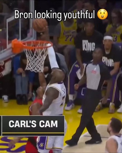 NBA on ESPN on Instagram: "Light work, King 👑"