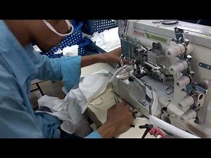 Neck and arm binding Flat Lock - folder 186cm