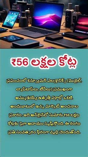 World’s Biggest Market 😲 | Consumer Electronics Generates ₹56 Lakh Crore+ 💻📱 | Fast Growing Industry