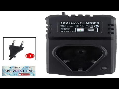 12V DC Hand Drill Charger US EU Li ion Rechargeable Charger Support 110 240V