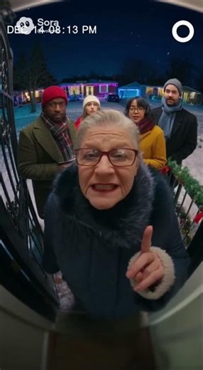 HOA President Shuts Down Carolers — But Gets a Surprise Visit! 🎁😱 #funny #christmas #memes #xmas