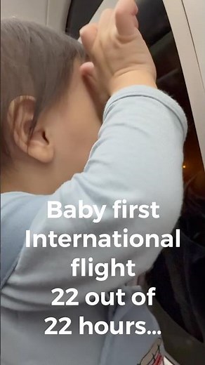 Taking our baby halfway around the world ✈️ #baby #babyboy #momlife #flight #indonesia