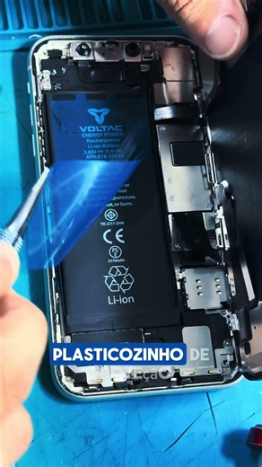 Troca de bateria iPhone 11 #celular #smartphone #bateriadecelular #apple #smartphone #reparoiphone