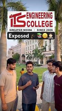 ITS Engineering College 🎓🤐❌Greater Noida Honest Review | Fees, Placement, Campus Life 📚
