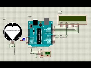 Simulation Proteus Arduino du DHT11 et MAX30100
