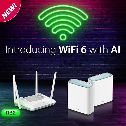 D-Link Eagle Pro AI Ax3200 Series Routers and Mesh Systems