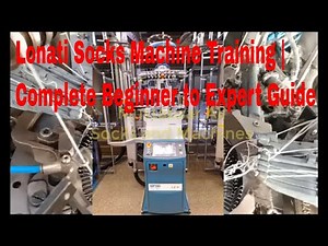 Lonati Socks Machine Training | Complete Beginner to Expert Guide #lonati