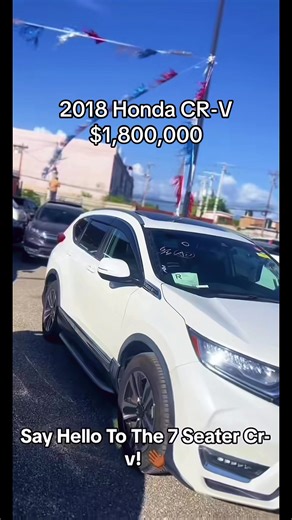 2018 Honda CRV (white) J$1.8M (11k) Km WhatsApp: 876-457-1399 !! Fully Loaded !! Sunroof Button Start Multifunctional Steering Wheel Touchscreen Radio Keyless Entry Lane Assist Collision Alert Reverse Camera Black Leather Seats Fog Lights Alloy Rims (Contact For More Details)