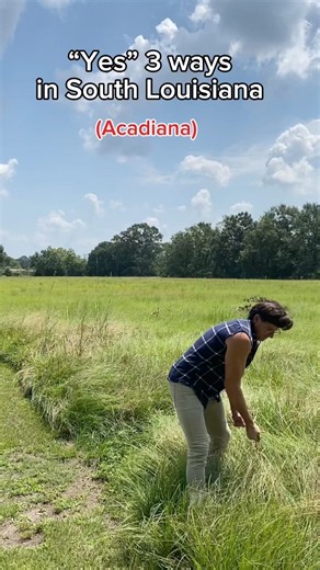 In South Louisiana (Acadiana) aka Cajun Country—we don’t say “yes” just one way in French no.