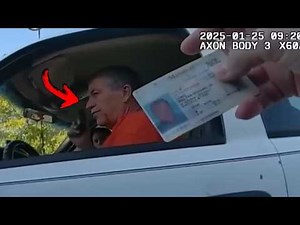 Bodycam Captures Moment Officer Discovers He Pulled Over a Dangerous FBI Fugitive!