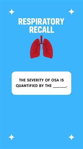 Last RT question of the year 👀 #respiratorytherapy #respiratoryrecall #nbrc #rtstudent #respiratory