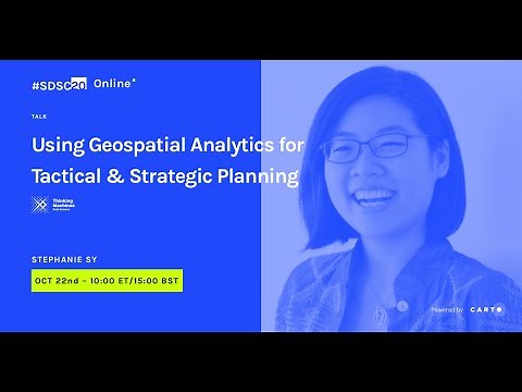 Spatial datasets for tactical and strategic planning | Stephanie Sy | Thinking Machines
