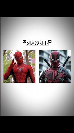 Spider-Man vs. Deadpool ⚡ | Who’s the Better Avenger ? 🕷️😈 | #spiderman #marvel #deadpool