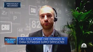 Iron ore prices are falling as Chinese demand is weak, says analyst