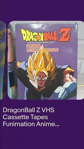 DragonBall Z VHS Cassette Tapes Funimation Anime Cartoon Lot of 2, Dragon Ball Z