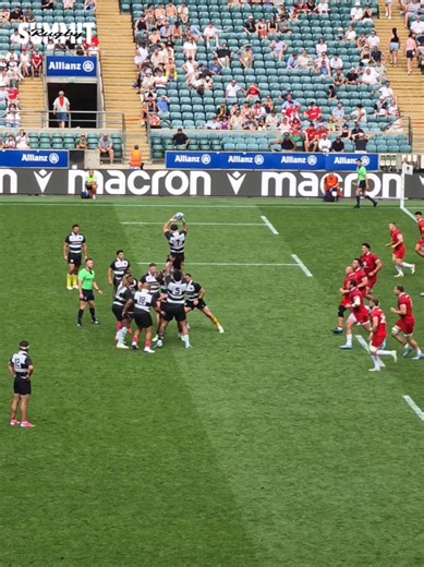 The Baa Baas almost pulled it off 🤣 Channeling their inner Rassie 🇿🇦 #Barbarians | #BARvWAL | #WelshRugby | #Baabaas