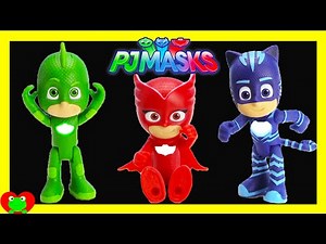 PJ Masks Superheroes Light Up Figures Catboy, Owlette, Gekko with Magical Surprises