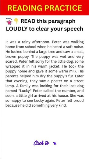 Reading Practice English | Real Life English Story | English Podcast #2