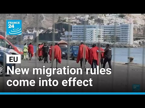 EU's new rules on migration and asylum come into effect • FRANCE 24 English