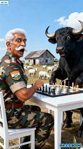 Senior Indian Soldier Rescues Old Couple and Builds Golden Train for Them #shorts #ai #army #save