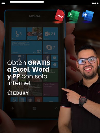Obtén GRATIS a Excel, Word y PP con solo internet #office #Microsoft #word #excel