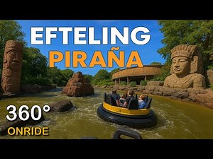 360° Erlebnis Piraña – Europas erste Rapid River Efteling