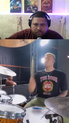 Lohan Soares on Instagram: "React🔥 Batéra: @biel.sales #music #baixonatural #fyp #fenderjazzbass #fender #church #drums #drumnbass"
