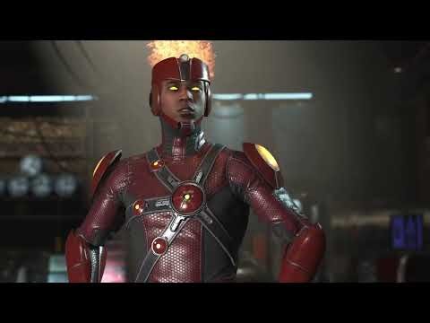 Injustice 2 firestorm vs Atom Catwoman Red hood FR