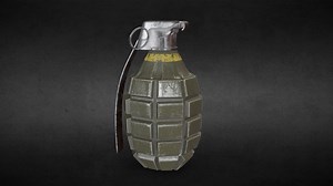 Mk 2 Grenade - 3D model by Sindre (@sktvete)