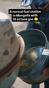 3.8M views · 17K reactions | 76 octane fuel 﫣 . . . . . #mongolia #fuel #gasolina #tenere #travel #engine | The Iron Butt Rider | Facebook