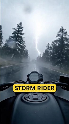 Stormrider | Riding Into the Heart of the Thunderstorm