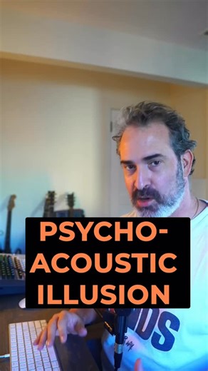 Yeuda Ben-Atar on Instagram: "In this video, we explore a weird and mind-bending psychoacoustic illusion called Risset Rhythms. You might already be familiar with Shepard’s Tone, a sound that seems to endlessly rise or fall in pitch. We even have a Shepard’s Tone engine built into Meld. The illusion works by layering the same tone across multiple octaves and crossfading between them, tricking the brain into perceiving continuous upward or downward motion. This idea doesn’t just apply to pitch, i