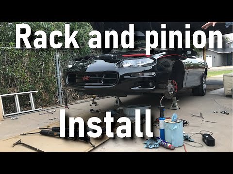 How to install 98-02 Camaro Z28/SS Rack and Pinion